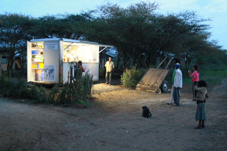 اولین دکه خورشیدی جهان جهت فروش مواد غذایی در اتیوپی افتتاح شده است