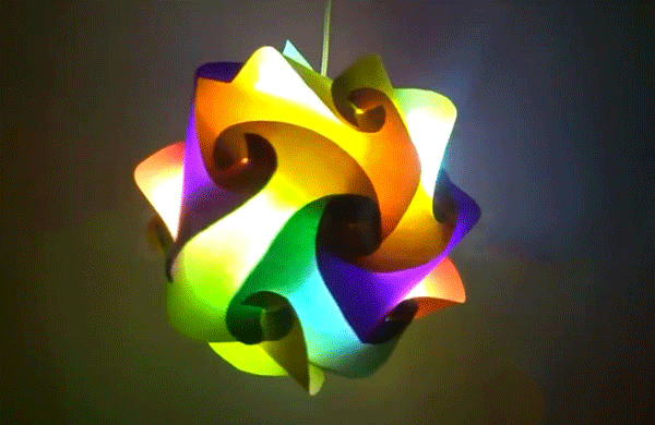 آموزش ساخت لامپ های رنگی