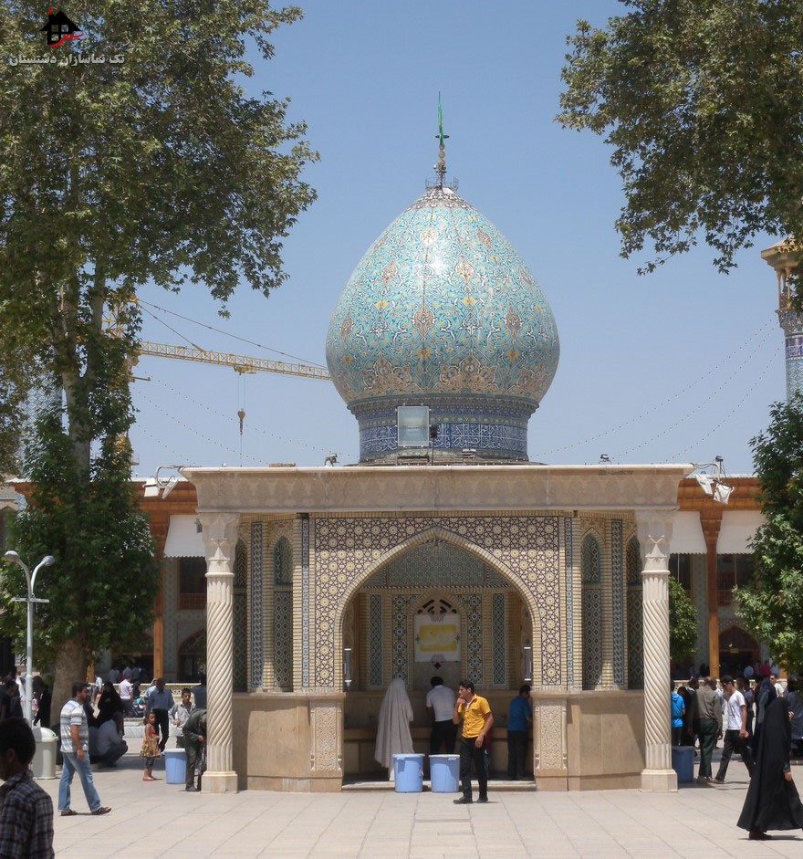 تصاویر زیبا و آرامش بخش معماری حرم شاهچراغ  در شیراز