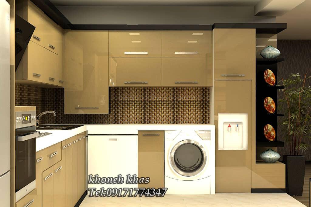 طراحی و ساخت آشپزخانه مدرن در شهر برازجان