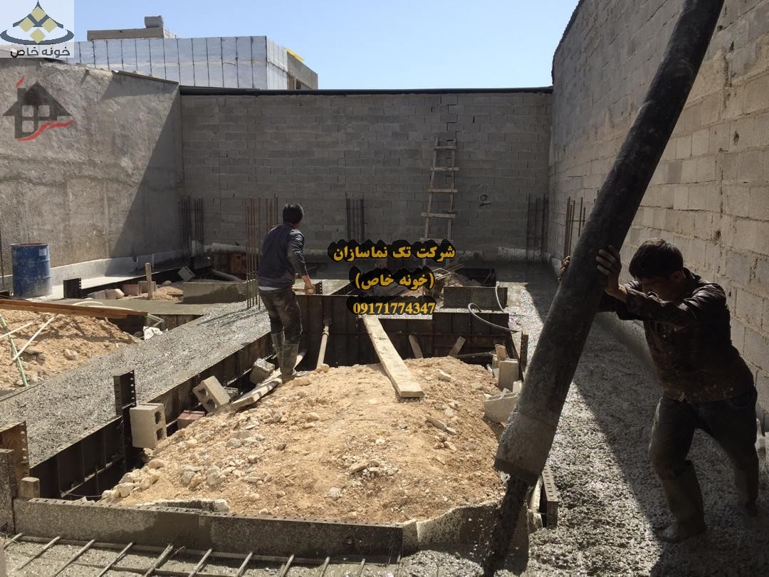  اجرای صفر تا ساختمان آقای آرمات در بوشهر  