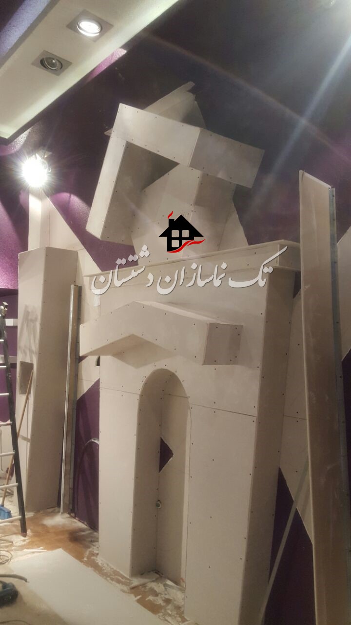  ساخت کلبه زیبا با کناف به سفارش مشتری گرامی طراحی و اجرا به دست کادر خوش ذوق و هنرمند شرکت تک نماسازان دشتستان