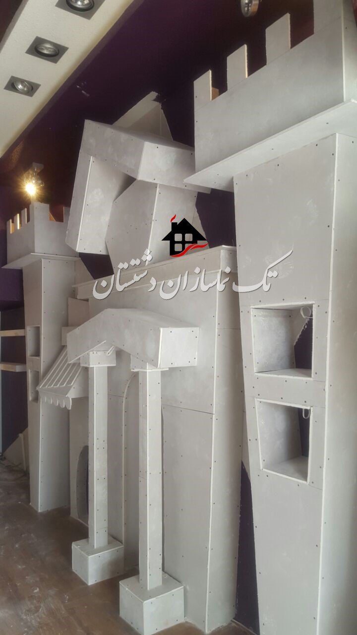    ساخت کلبه زیبا با کناف به سفارش مشتری گرامی طراحی و اجرا به دست کادر خوش ذوق و هنرمند شرکت تک نماسازان دشتستان