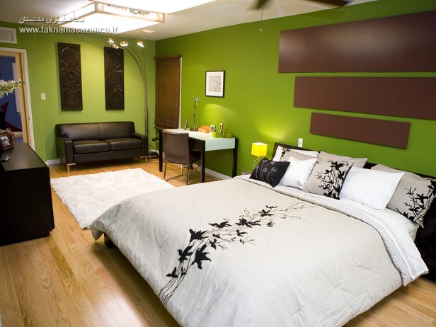 ترکیب رنگ های زیبا برای اتاق خواب منزل
